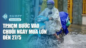 TP.HCM bước vào chuỗi ngày mưa lớn đến 27/5: Người dân sẵn sàng “sống chung với ướt”